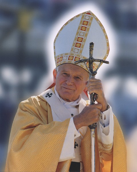 Pope John Paul II High Quality Print cm.20x25- 8"x10"