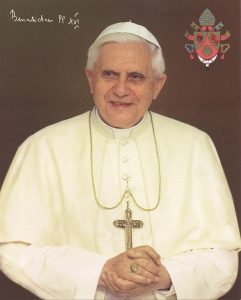 Pope Benedict High Quality Print cm.20x25- 8"x10"