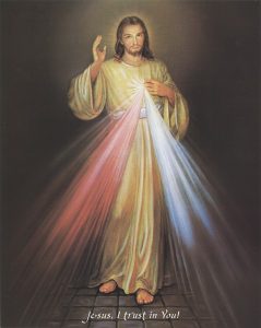 Divine Mercy High Quality Print cm.20x25- 8"x10" English