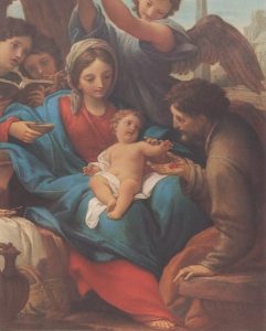 Holy Family High Quality Print cm.20x25- 8"x10"