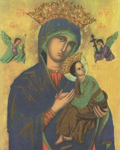 Perpetual Help High Quality Print cm.20x25- 8"x10"