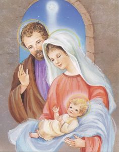 Holy Family High Quality Print cm.20x25- 8"x10"