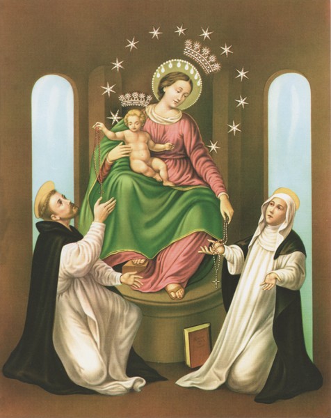 Madonna de Pompei High Quality Print cm.20x25- 8"x10"