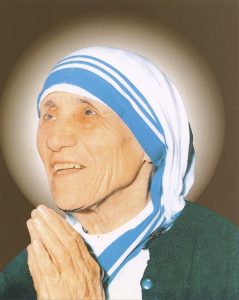 Mother Theresa High Quality Print cm.20x25- 8"x10"