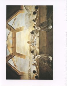 Last Supper (Salvador Dali) High Quality Print cm.20x25- 8"x10"