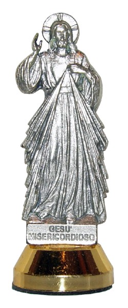 Divine Mercy Car Statuette mm.60 - 2 1/4"