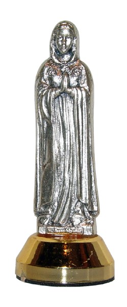 Our Lady of the Rosary Car Statuette mm.60 - 2 1/4"