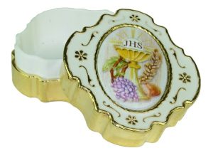 Communion Rosary Box cm.4.2 x 4.5 - 1 1/2" x 1 3/4"