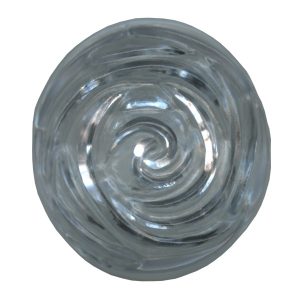 Round Rose Shaped Rosary Box cm.4 - 1 1/2"