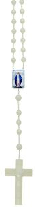 Miraculous Plastic Cord Rosary Luminous mm.5