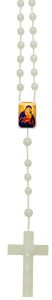 Perpetual Help Plastic Cord Rosary Luminous mm.5