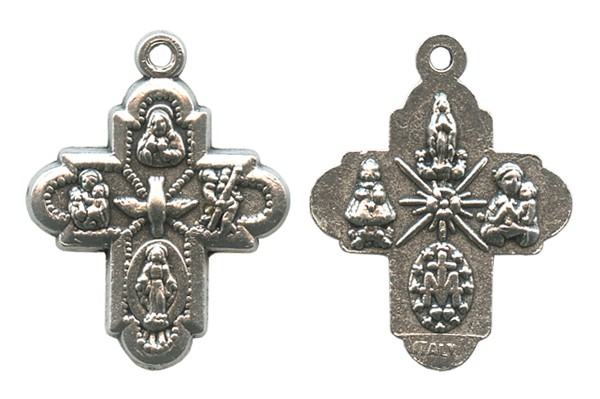 Cross 4 Way Silver Plated mm.20 - 3/4"
