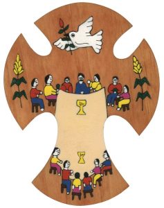 El Salvador Wood Cross cm.15 - 6