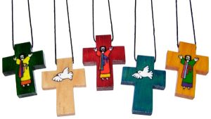 El Salvador Pendent cm.4 - 1 5/8"