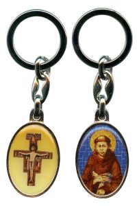 Keychain of St.Damian/ St.Francis