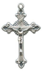 Crucifix Oxidized Medal mm.40 - 1 1/2"