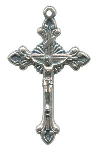 Crucifix Oxidized Metal mm.38- 1 1/2"