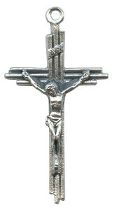 Crucifix Oxidized Metal mm.50- 2"