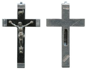 Relic Black Crucifix mm.45- 1 3/4"