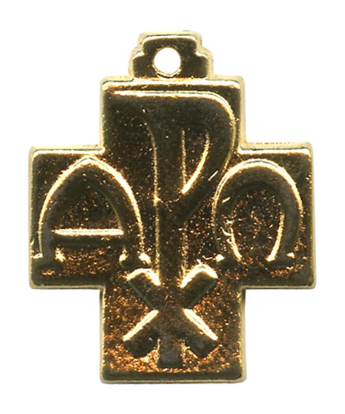 Pax Cross Gold Plated mm.20- 3/4"