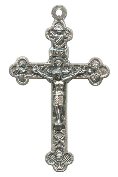  Crucifix Oxidized Medal mm.38- 1 1/2"