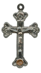 Teca Crucifix with Relic mm.45- 1 3/4"