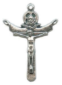 Crucifix Oxidized Metal mm.35- 1 1/2"
