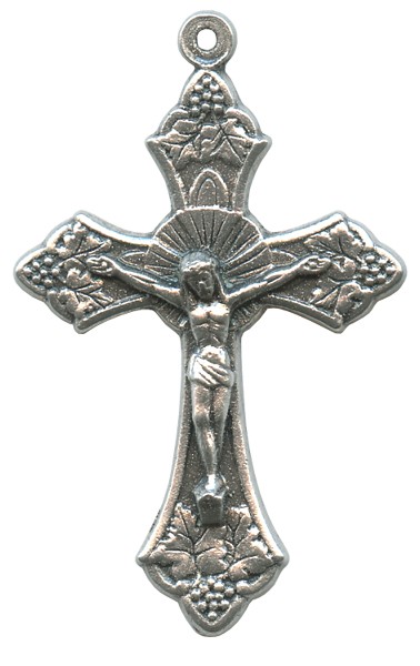 Crucifix Oxidized Metal mm.38- 1 1/2"