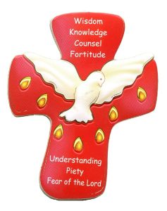 Confirmation Fridge Magnet/ Standing Plaque cm.6x 4.5- 2 1/2"x 1 3/4"