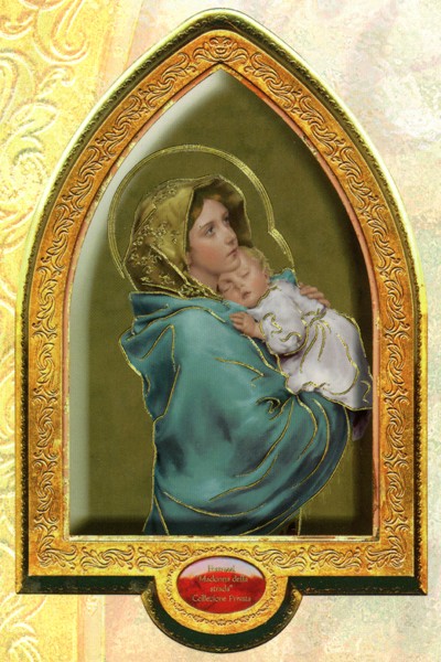 English Ferruzzi Gold Leaf Picture Frame Vault cm.22x33.5- 8 1/2"x 13 1/4"