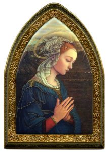 Lippi Gold Leaf Picture Frame Mini Vault cm.18.5x13.5 - 7 1/4"x5 1/4"