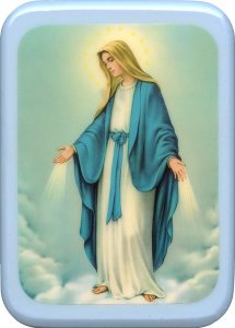 Immaculate Plaque cm. 21x29- 8 1/2"x 11 1/2"