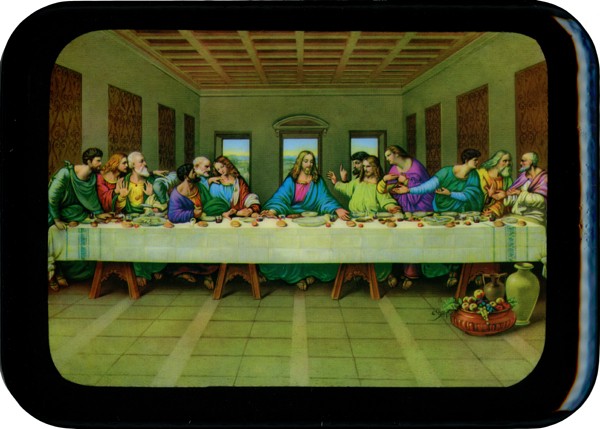 Last Supper Plaque cm. 21x29- 8 1/2"x 11 1/2"