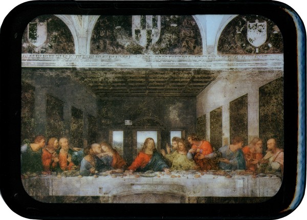 Last Supper Plaque cm. 21x29- 8 1/2"x 11 1/2"