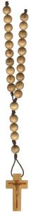 Olive Wood Rosary Cord mm.10