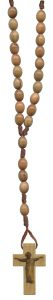 Olive Wood Rosary Cord mm.6
