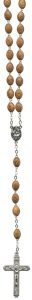Olive Wood Rosary Beads mm.7