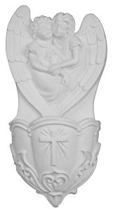 Guardian Angel Waterfont cm.12- 4 3/4"