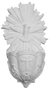 Holy Spirit Waterfont cm.13-5"