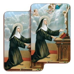St.Rita 3D Bi-Dimensional Cards cm5.5x 8.2 - 2 1/8"x3 1/4"