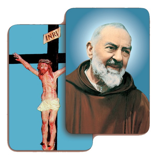 Padre Pio 3D Bi-Dimensional Cards