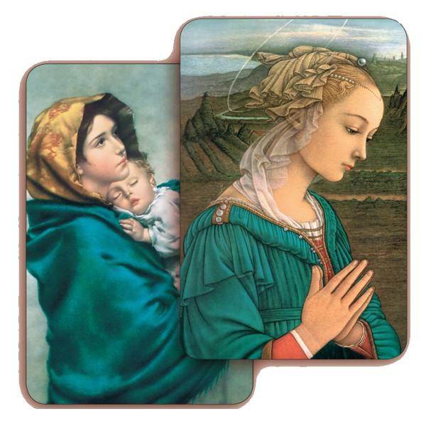 Ferruzzi / Lippi 3D Bi-Dimensional Cards cm5.5x 8.2 - 2 1/8"x3 1/4"