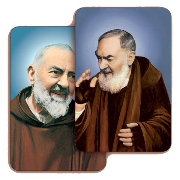 Padre Pio 3D Bi-Dimensional Cards