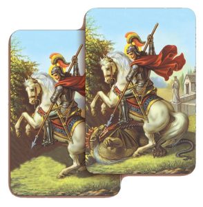 San Giorgio 3D Bi-Dimensional Cards cm.5.5x8.2- 2 1/8"x 3 1/4"