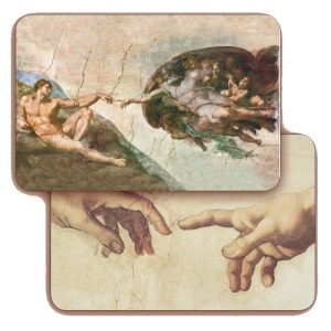 The Creation 3D Bi-Dimensional Cards cm.5.5x8.2- 2 1/8"x 3 1/4"