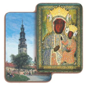 Czestochowa 3D Bi-Dimensional Cards cm.5.5x8.2- 2 1/8"x 3 1/4"
