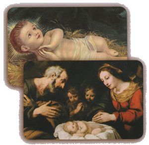 Nativity 3D Bi-Dimensional Cards cm.5.5x8.2- 2 1/8"x 3 1/4"