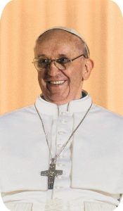 Pope Francis Fridge Magnet cm.4.5-7