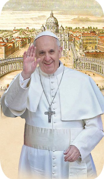 Pope Francis Fridge Magnet cm.4.5-7
