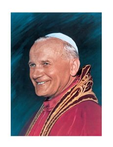 Pope John Paul II High Quality Print cm.30x40- 12"x16"